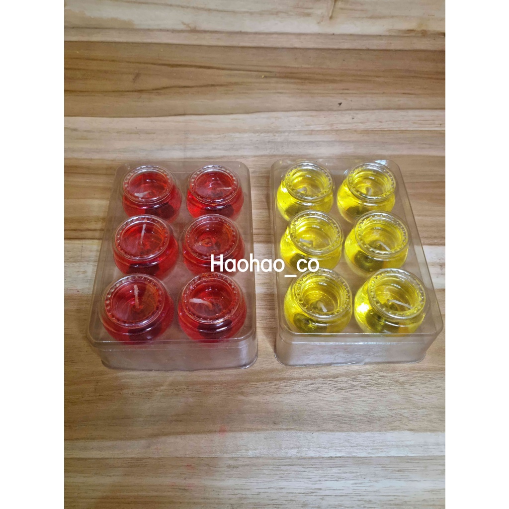 Lilin Jelly Isi 6 Bulat