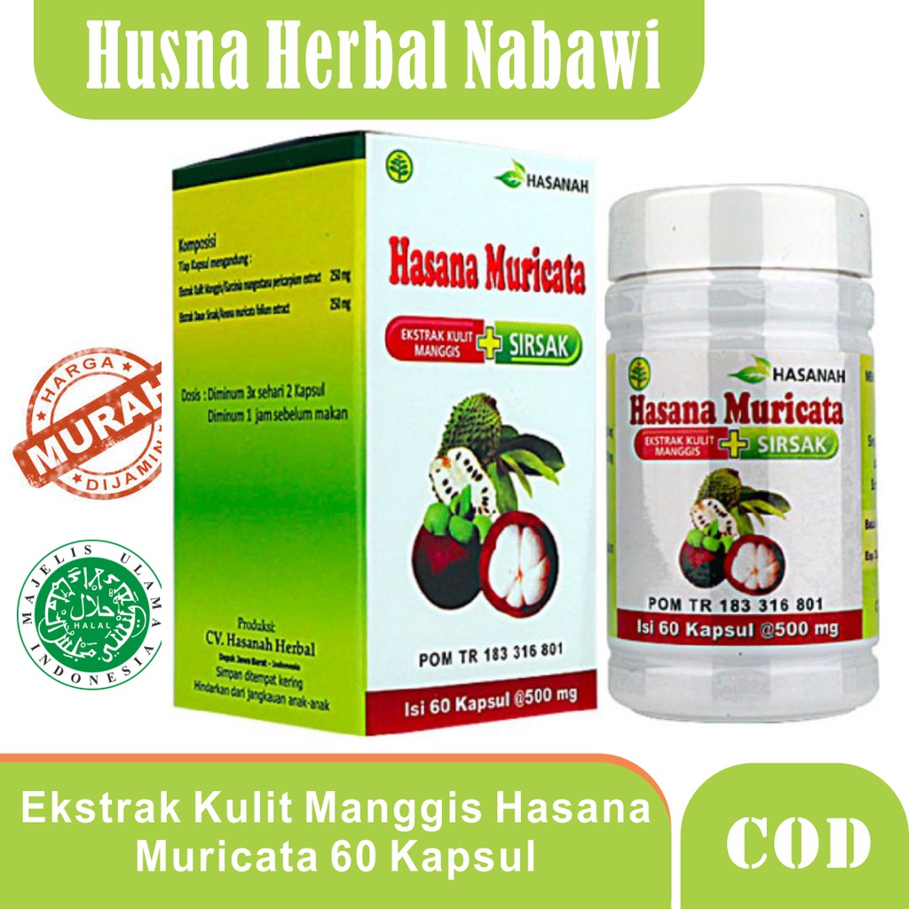 

PROMO Xanplus Muricata - Ekstrak Kulit mangis dan Sirsak Husna Herbal Nabawi Hana Herbal