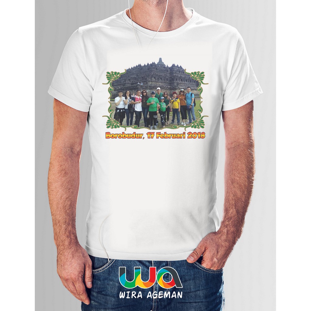 Kaos Foto Eksklusif (Desain Fotomu Disini)