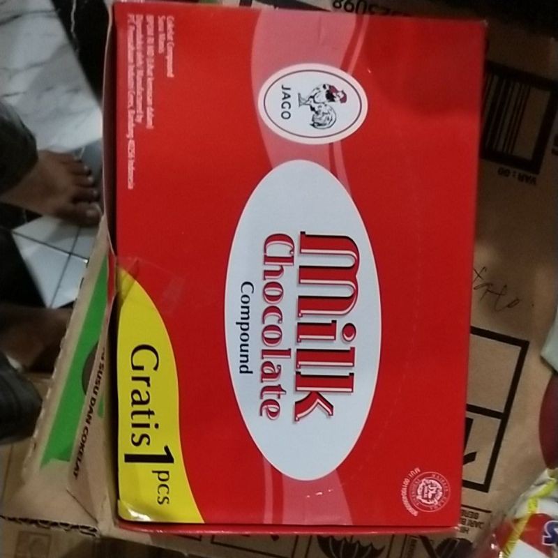 

Coklat JAGO / Milk Chocolate (isi 12)