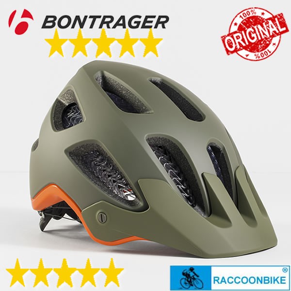 HELM SEPEDA BONTRAGER RALLY WAVECEL MTB GREEN HELMET ORIGINAL