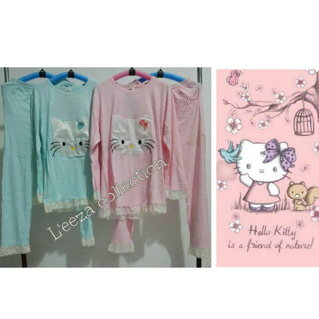 *Piyama PP HELLO KITTY renda