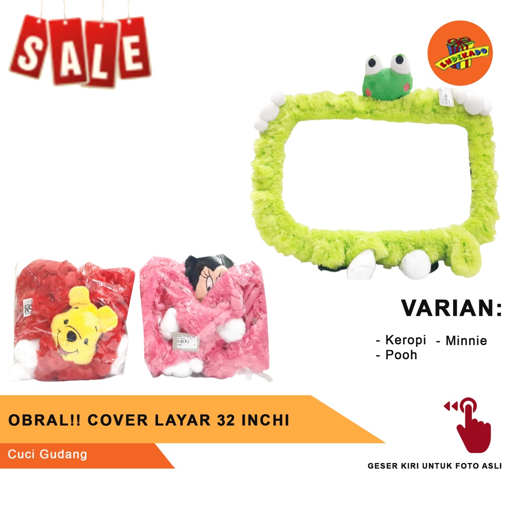 OBRAL!! SARUNG COVER LAYAR 32 INCH - Cuci Gudang