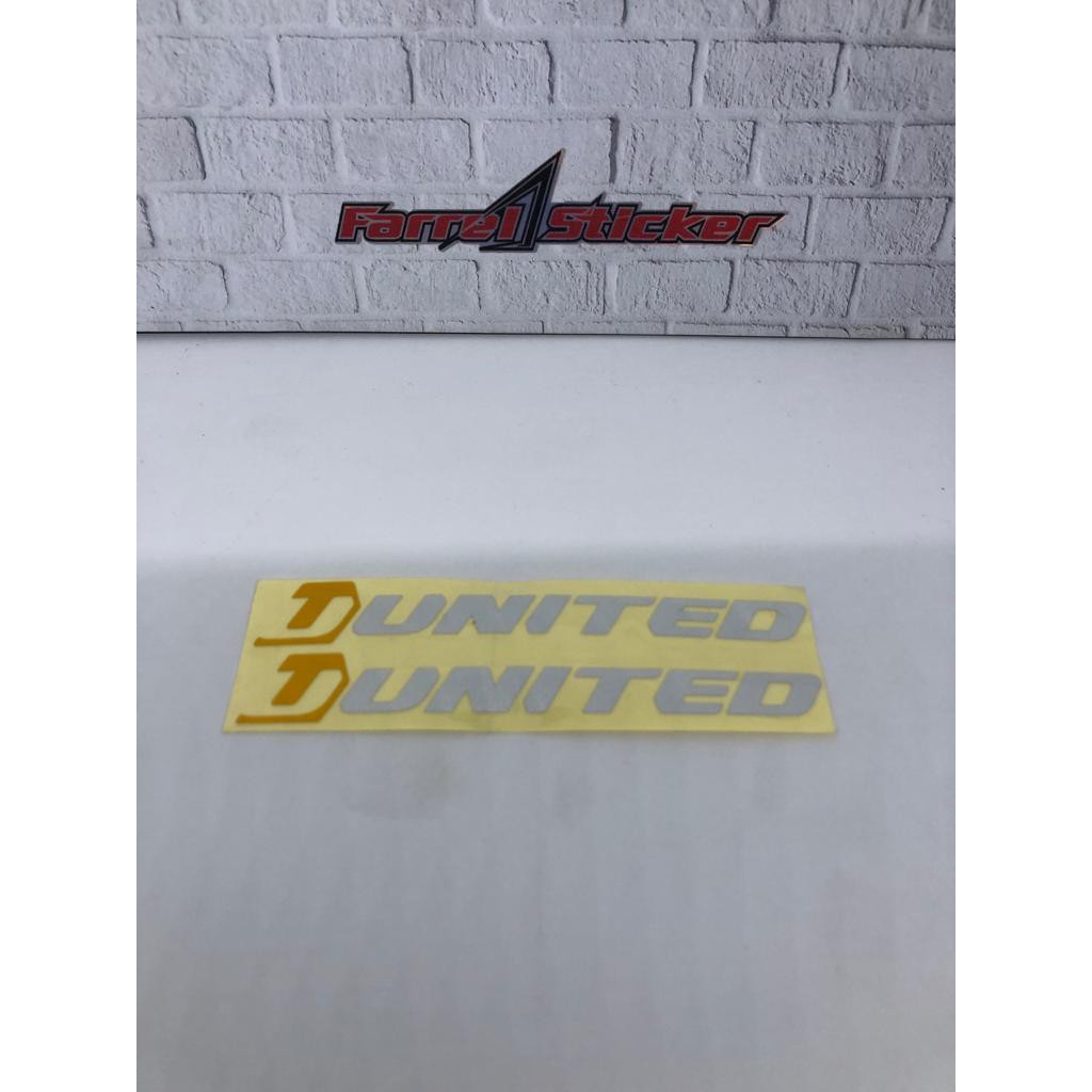 stiker sepeda sticker UNITED MINI