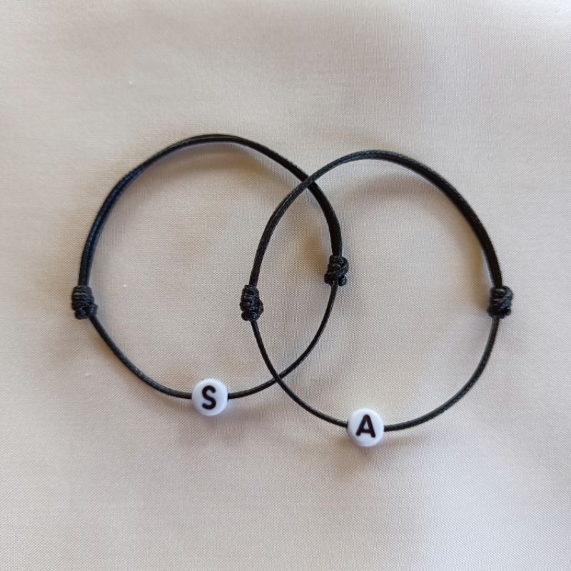 Custom gelang huruf/Bracelet