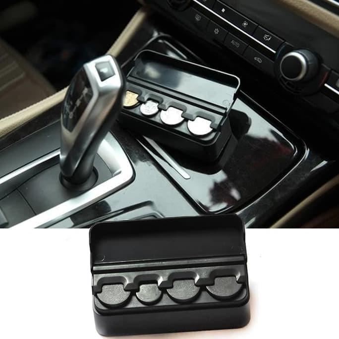 Tempat Uang Koin Receh Mobil Case Coin Box Car Storage Organizer 4Slot ibag57 Segera Beli