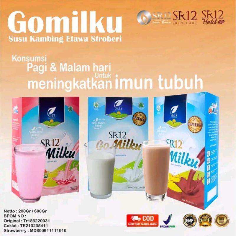 

SUSU KAMBING PENGGEMUK BADAN KAYA SERAT DAN NUTRISI GOMILKU BY SR12