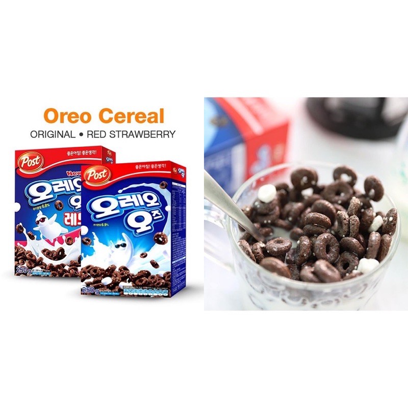 

READYSTOCK! Oreo O’s Cereal with Marshmellow 250 gram Made In Korea