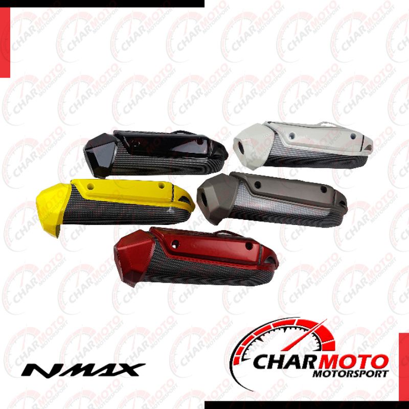 Cover knalpot Yamaha nmax aerox Transformer PNP - pelindung knalpot nmax aerox - Charmoto