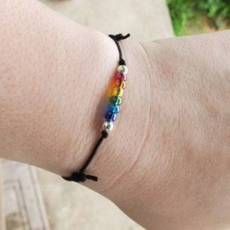 gelang tali gelang simple gelang rajut gelang simpul gelang trend gelang rainbow gelang kepang gelang simple gelang bagus gelang unik gelang tali