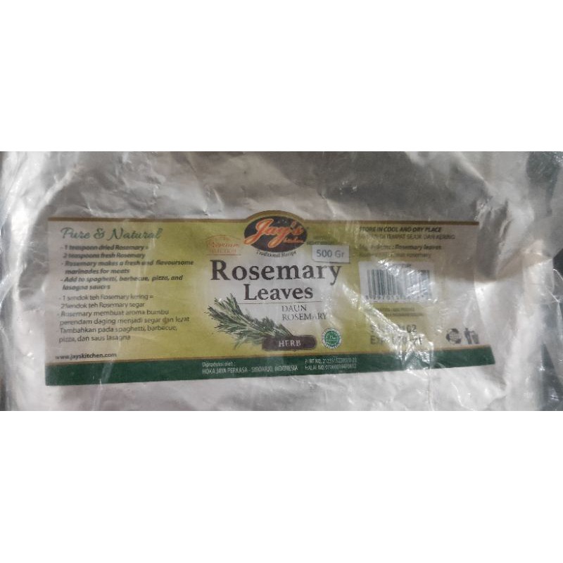 

Jay's Rosemary Leaves 500 gram