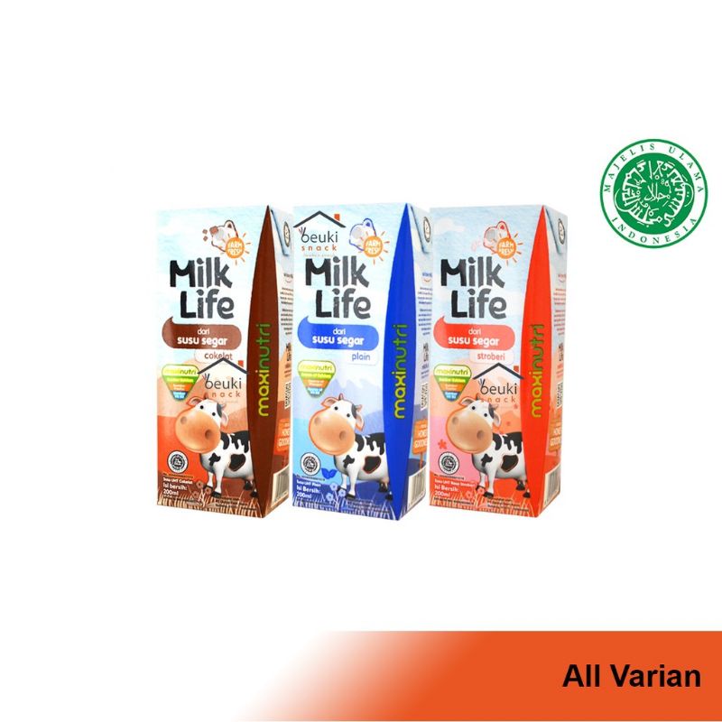 

Milk Life susu UHT 200ml