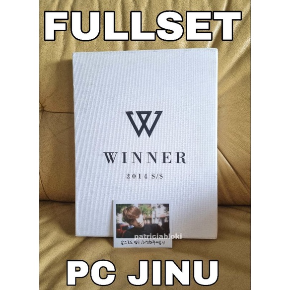 Fullset Album Winner 2014 S/S Limited Ed White Ver Unsealed Photocard Jinu Jinwoo Pc ss black mino x