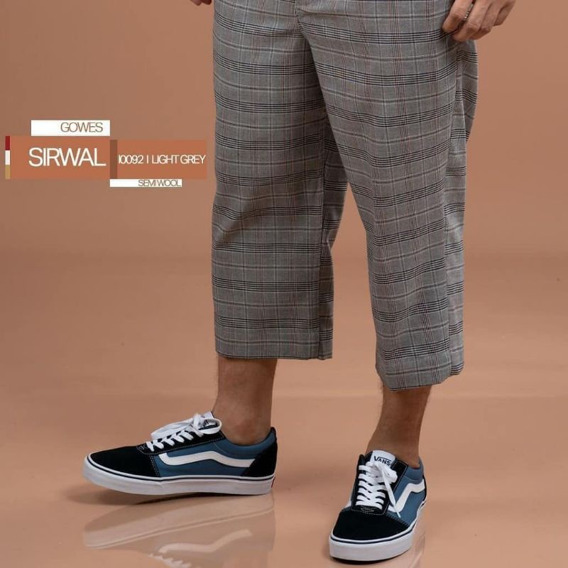Samase Celana Sirwal Gowes 7/8 I009 Light Grey XL