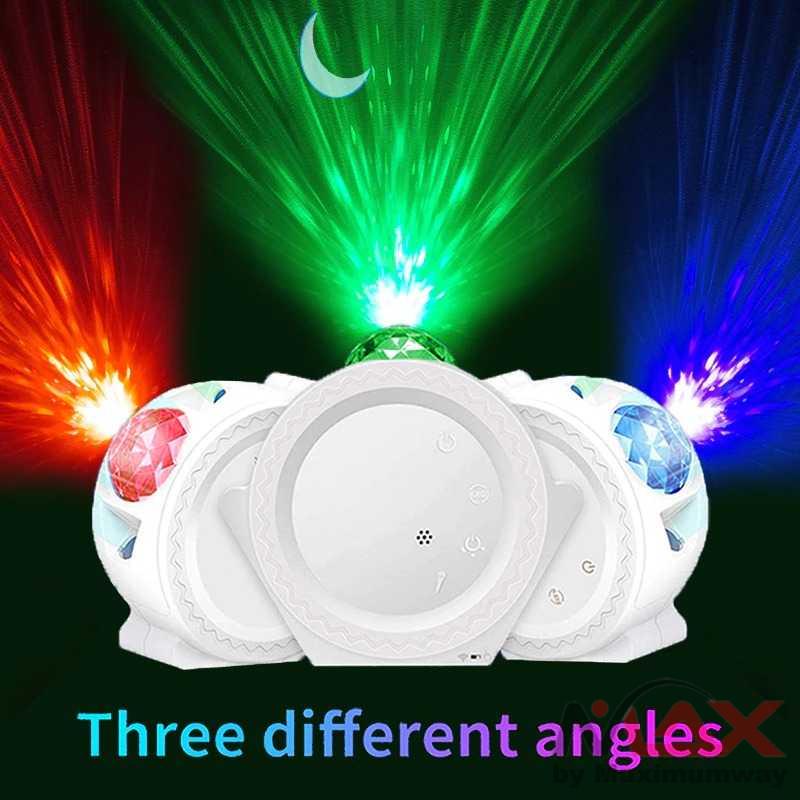 Lampu Malam bintang bertaburan Proyektor bintang malam indah Smart Wifi Light Starry Sky  Smart Wifi LED Galaxy Projector Night Light 3 in1 Starry Sky Projector Lamp Work with Alexa Sound Activated Music Bedroom Decor