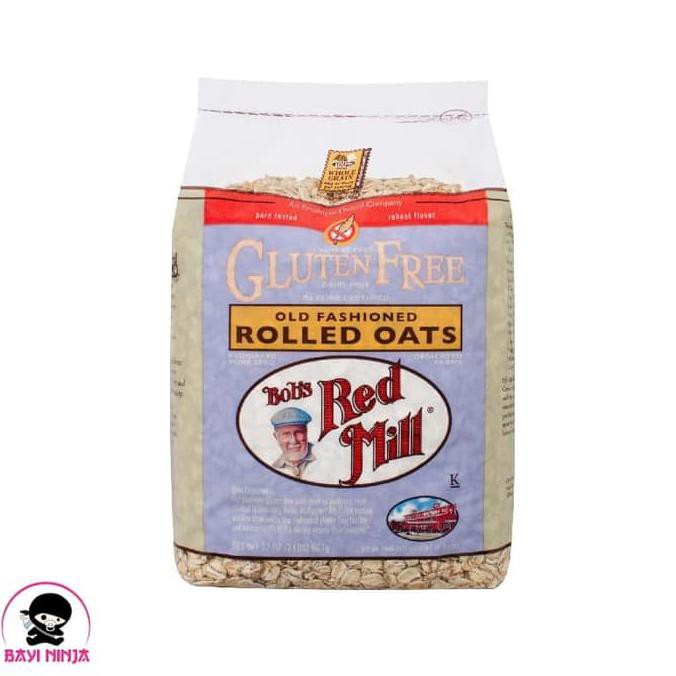 

BEST SELLER BOBS RED MILL Gluten Free Old Fashioned Rolled Oats Whole Grain 907 g