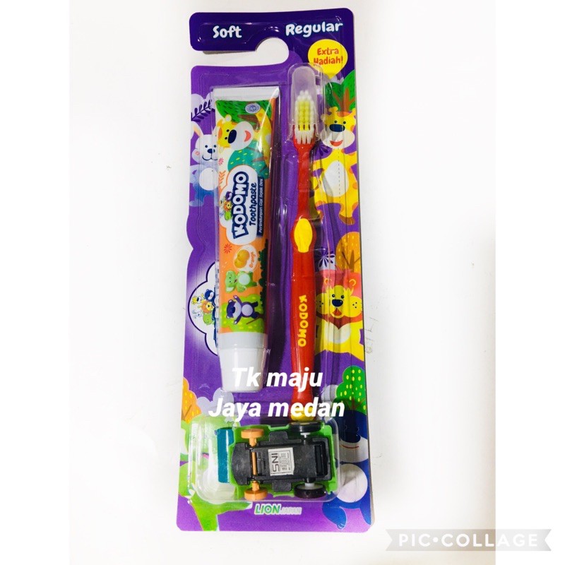 sikat gigi anak kodomo pasta+sikat