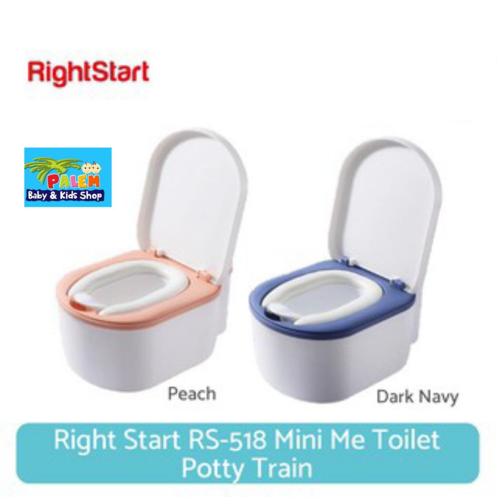 Pispot Potty Trainer Toilet Training Right Start Mini Me Rs-518