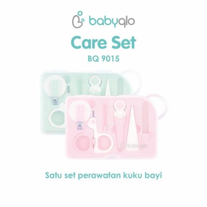 Babyqlo 6In1 Manicure Set / Care Set (Perlengkapan Manikur Bayi 6In1)