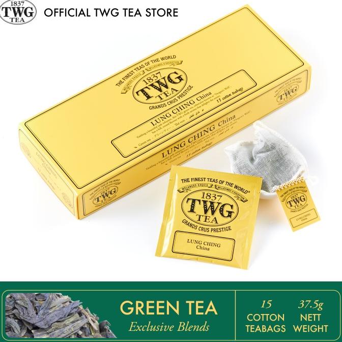 

[COD] TWG Tea Lung Ching, Cotton Teabag [COD]