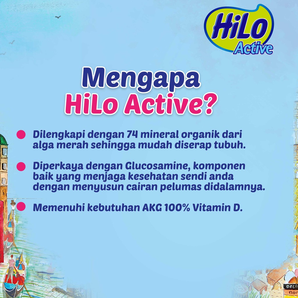 

PROMO!!!! HiLo Active Chocolate 500 gr