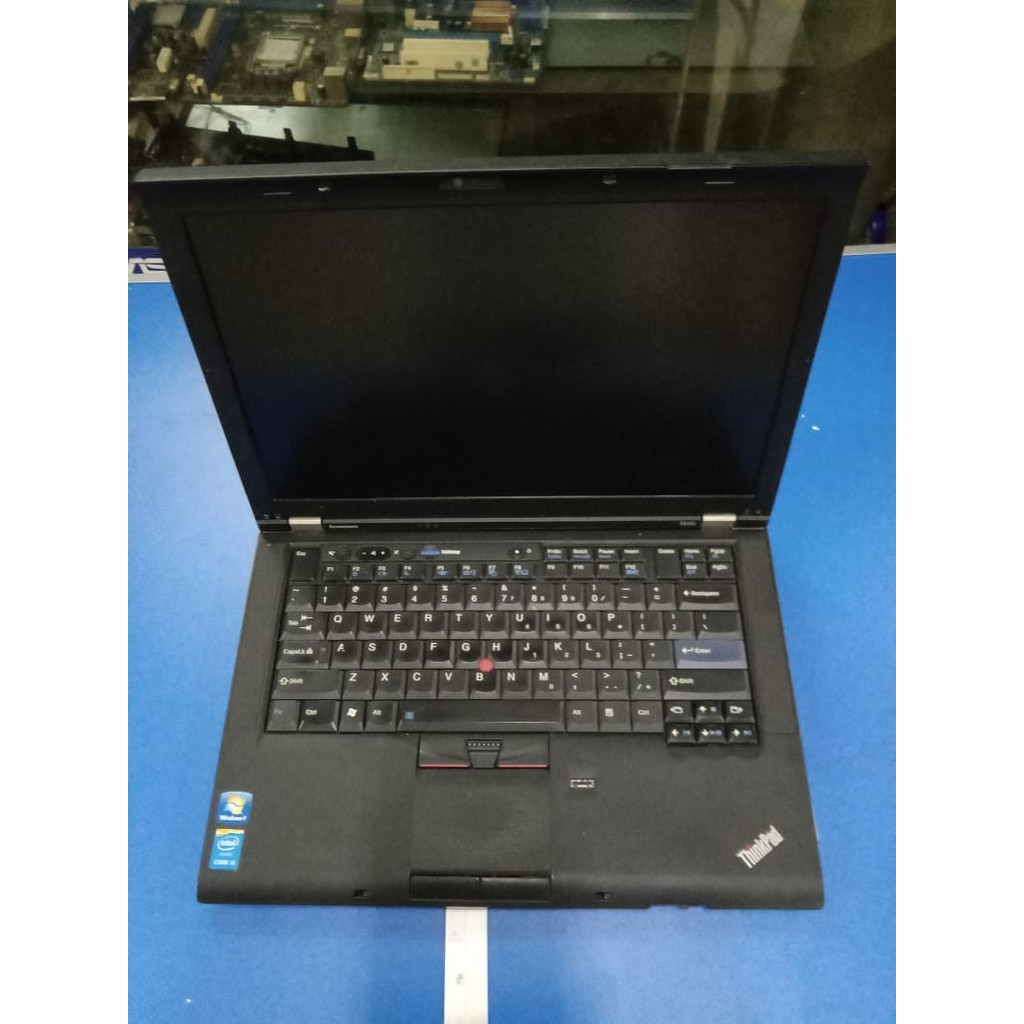 HARGA LAPTOP BEKAS ||  Lenovo thinkpad T410 core i5 NVIDIA WEBCAM. layar 14. mulus