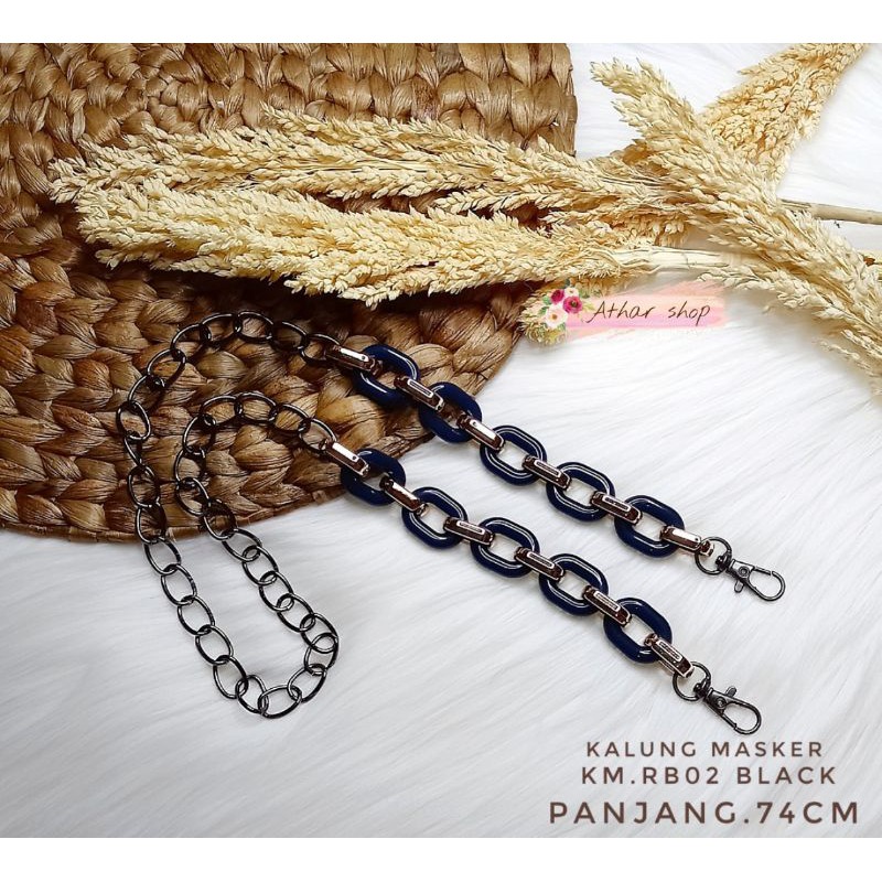 tali kalung masker murah strap mask grosir tali chain duckbill rantai artis ayu tingting Athar shop