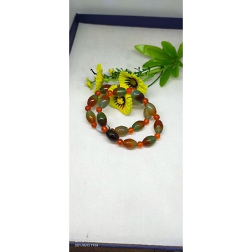 Gelang batu oval Giok