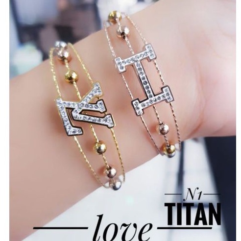 Titanium gelang wanita cantik n144