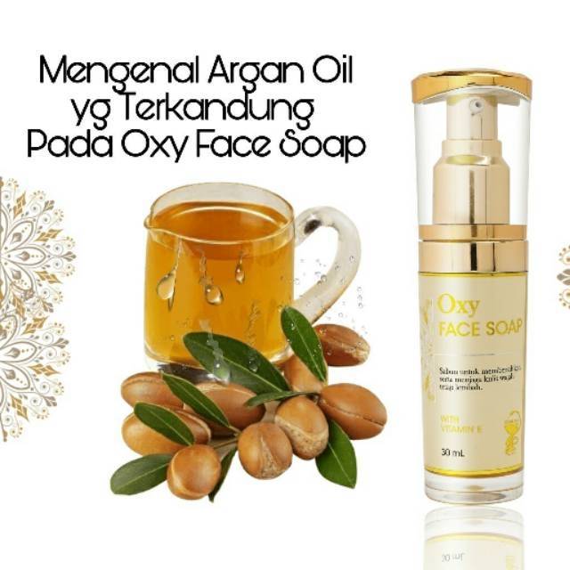 Oxyglow face soap oxy glow original orderan emah