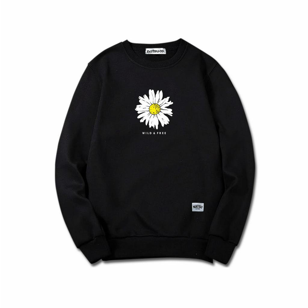 Sweater Crewneck Sweatshirt natsu co.-  Wild and Free NATSU x PANDAWA HOODIE