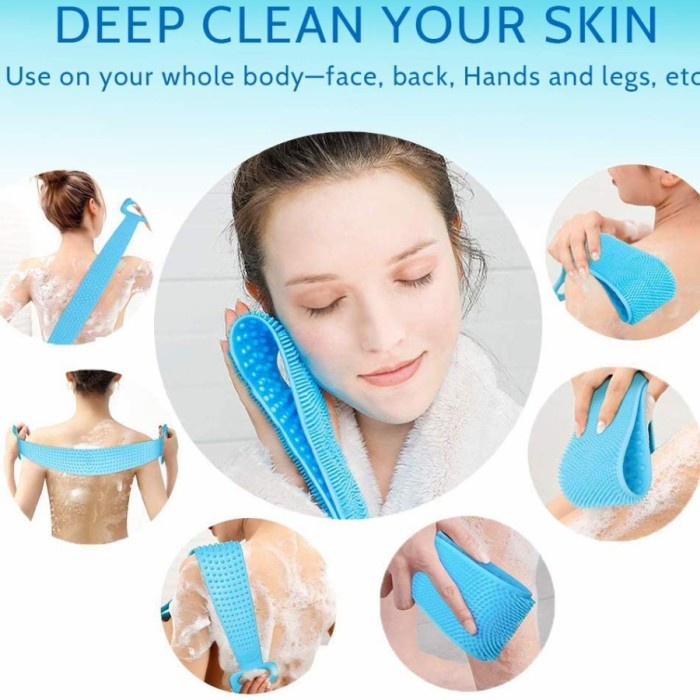 QUALITY Sikat Mandi Khusus Pembersih Daki Gosok Punggung Badan scrub cleaner