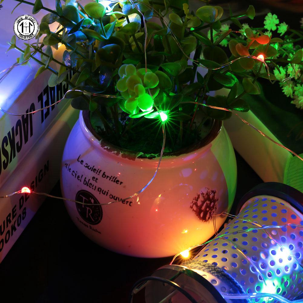 2M Lampu Kabel Natal Led Warna Warni Untuk Dekorasi Kamar 2M Lampu Kabel Natal Led Warna Warni Untuk Dekorasi Kamar