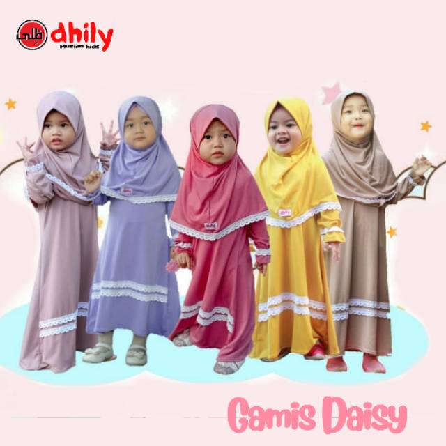 GAMIS BAYI DAN ANAK, GAMIS DAISY | BY D H I L Y HIJAB o