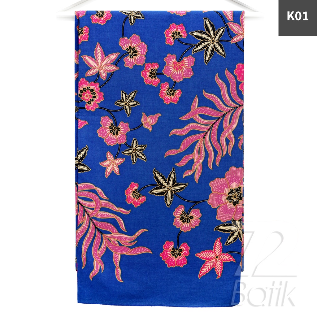 KAIN BATIK PREMIUM Bahan Katun Motif Kembang Warna Kuning 729700 Cap 72 Jarik Jarit Samping Kebat Panjang Batik Katun Modern Premium Bahan Seragam Batik Pernikahan Kantor Keluarga Murah Kamen Jadi Batik Bali Lembaran