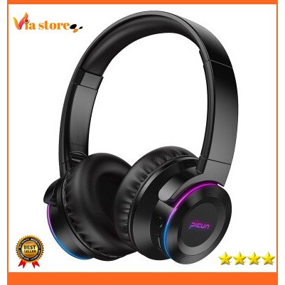 PICUN Wireless Bluetooth Headphone LED Touch Control with Mic - B9