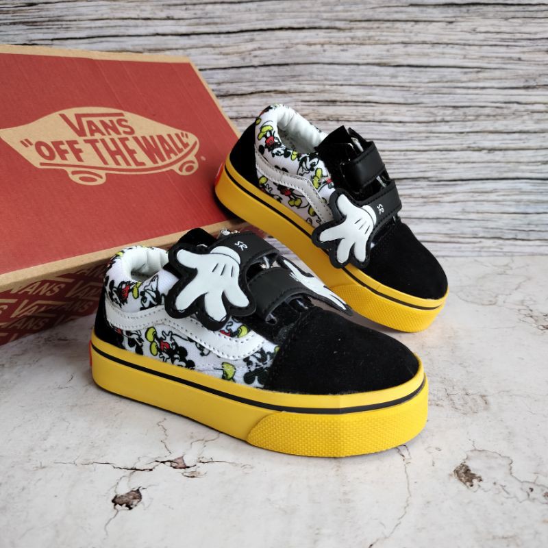 SEPATU ANAK MICKEY MOUSE PREMIUM HIGH QUALITY SEPATU ANAK VANS