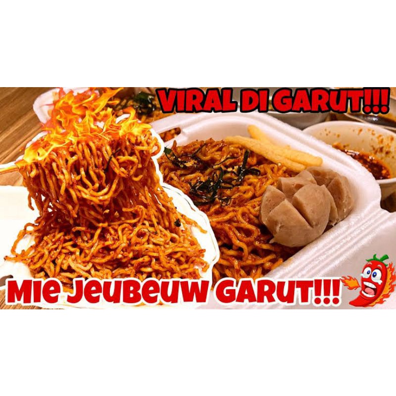 

MIE SETAN + BASO / MIE JEBEW / MIE PEDAS KHAS GARUT
