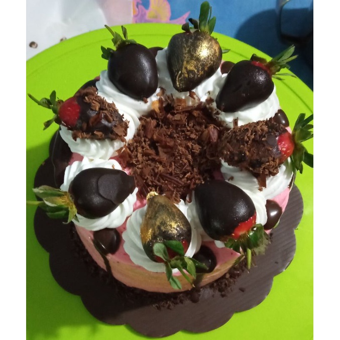 

Strawberry Chocolate Cake, Cake Coklat