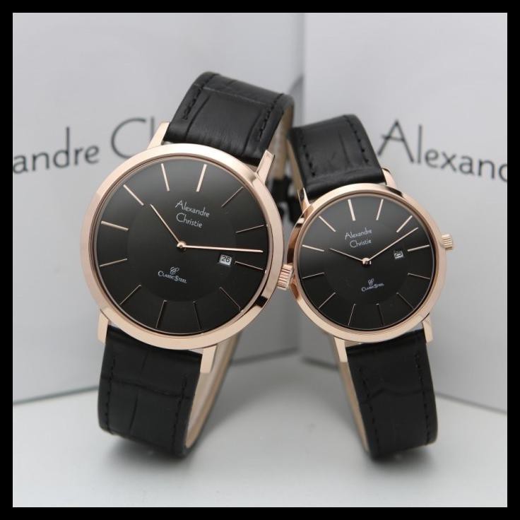 JUAL Jam Tangan Couple Alexandre Christie 8599 AC8599 AC 8599 (ORIGINAL)