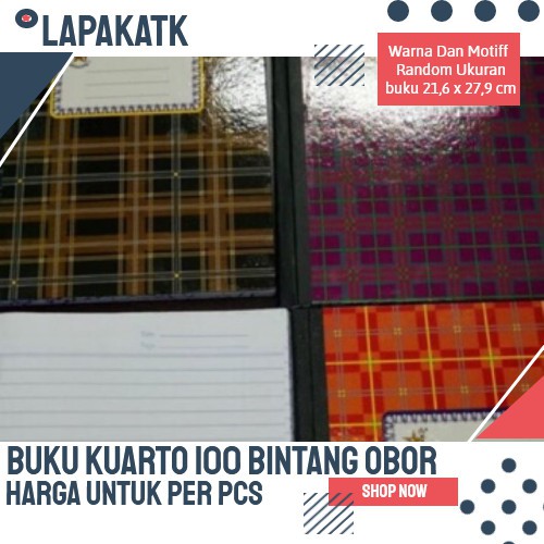 

Buku kuarto kwarto 100 bintang obor ++LT1