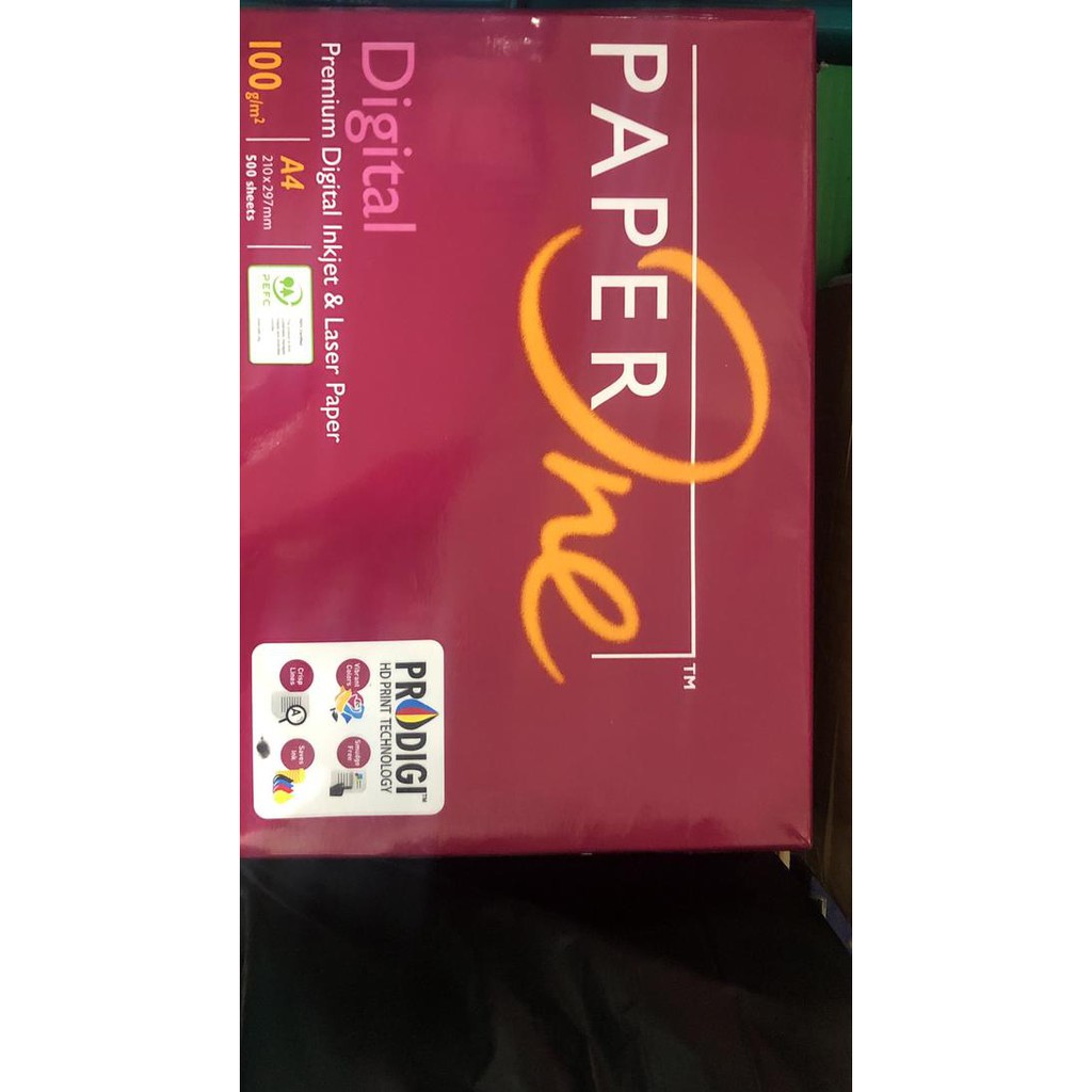 

Kertas HVS A4 100gr Paper One 1 rim