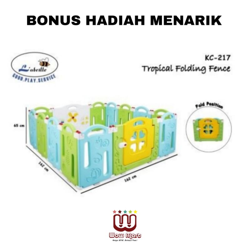 TROPICAL FOLDING FENCE KC 217