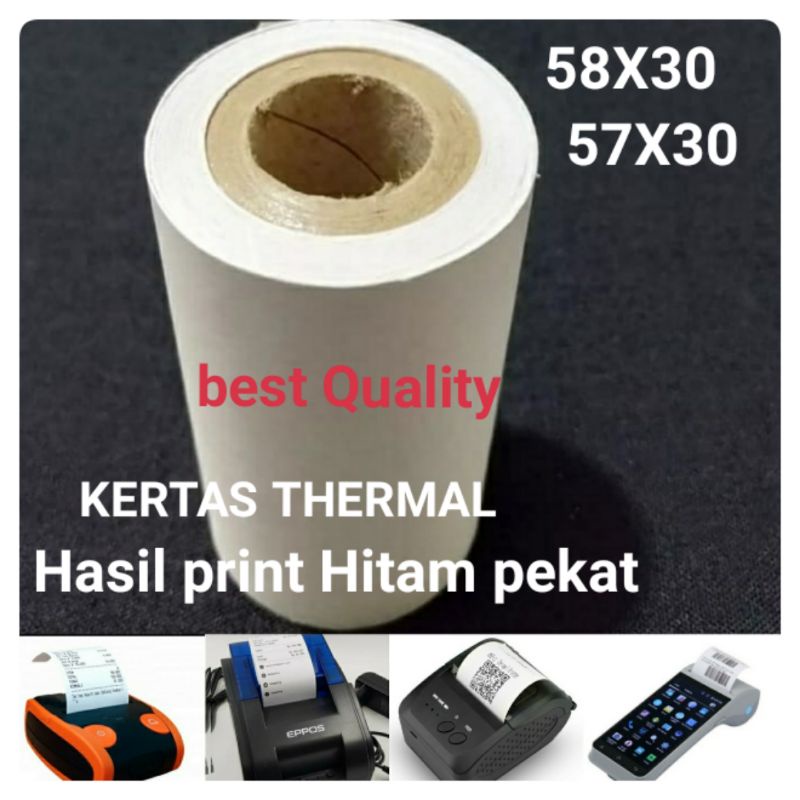 KERTAS THERMAL EDC 58X30/57X30