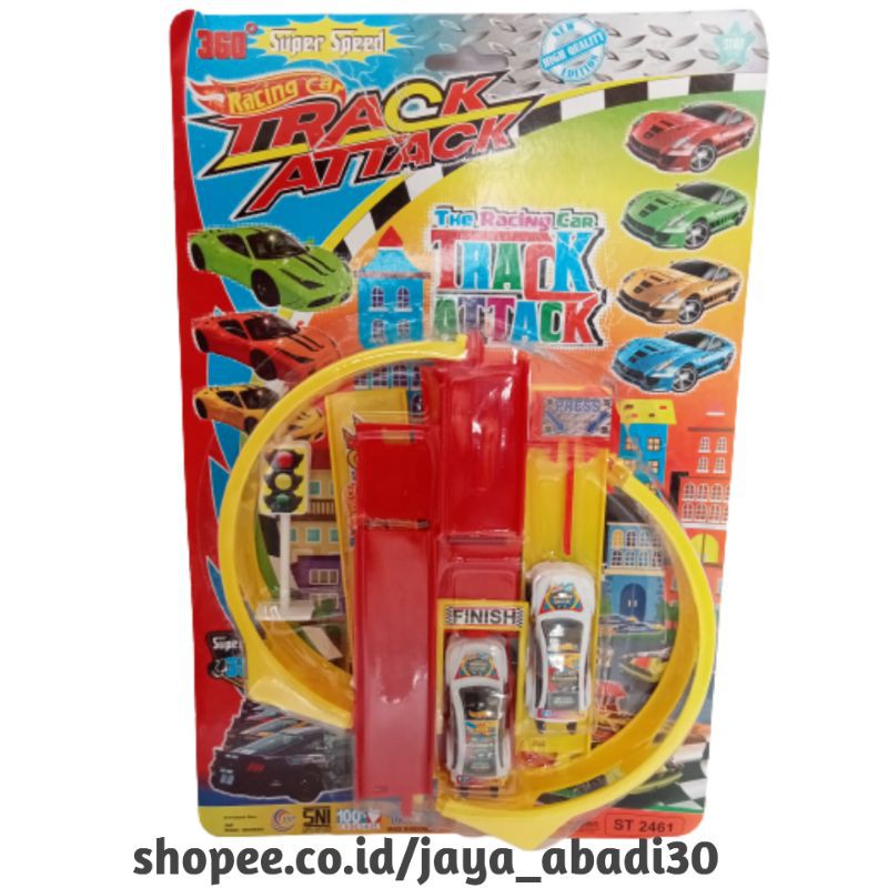 ST 2461 - MAINAN MOBIL TRACK ATACK TRACK RACING CAR SEMACAM JALAN HOTWHELS ST2461