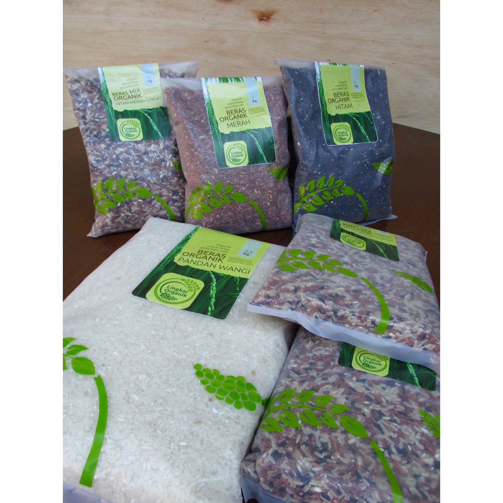 

Lingkar Organik Beras Organic 1 Kg Pandan Wangi Putih/Merah/Hitam - Pandan Wangi