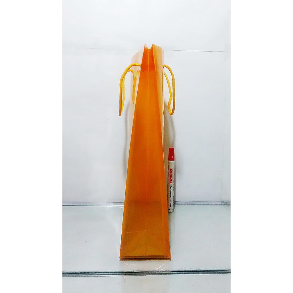 

Paper Bag Orange 34 Cm X 26 Cm X 6 Cm