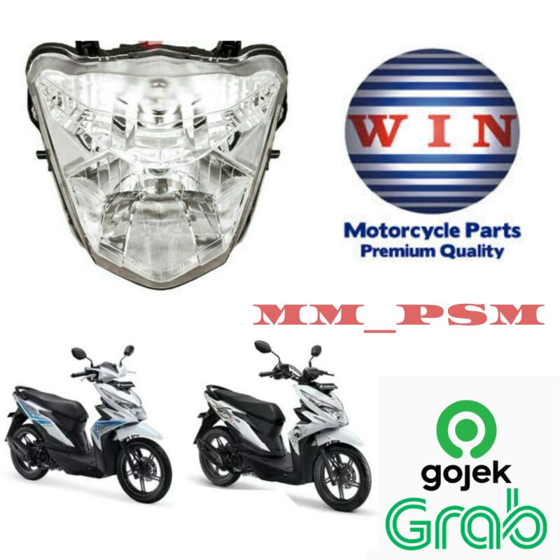 HEADLAMP BEAT ECO BEAT STREET LAMPU DEPAN BEAT 2016 2017 2018 2019 REFLEKTOR BEAT ECO -  BEAT STREET -  BEAT 2016 K81