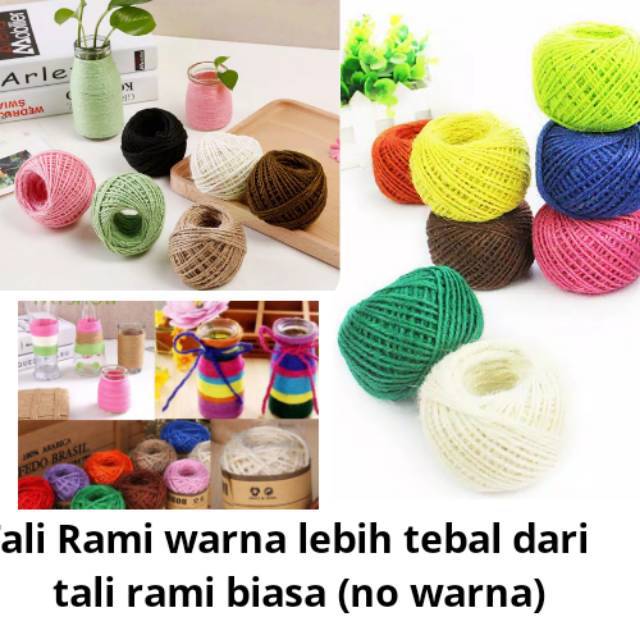 

(READY-MEDAN) TALI RAMI WARN WARNI 10 meter