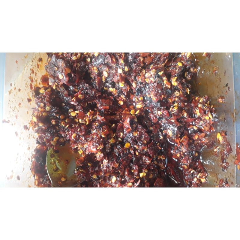 

Basreng pedas daun jeruk. ukuran 250gr